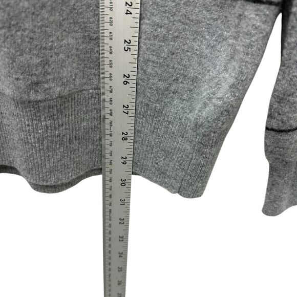 NWT Ed Hardy Mens Patch Knitted Striped Zip Up Hoodie‎ Sweater Gray Size XL - Picture 6 of 10